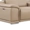 Homeroots Beige Leather Modular L Shaped Eight Piece Corner Sectional With Console 643919 - alternate 3
