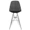 Leisuremod Cresco Acrylic Barstool - Modern ABS Plastic Counter Stool with Steel Legs & Footrest, 2PK CRBL-30TBL2 - alternate 4
