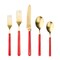 Mepra Fantasia Ice Gold Flatware Set - 20 Pieces - Red 10S722020OI - alternate 1