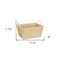 Homeroots 12" Natural Rope Woven Storage Basket 571505 - alternate 5