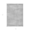 Homeroots 3' X 5' Silver And Gray Abstract Washable Indoor Outdoor Area Rug 588792 - alternate 5