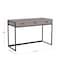 Martha Stewart 19.75 in. D X 47.25 in. W X Engineered Wood, Steel, Gray Top/Oil Rubbed Bronze Frame ZG-ZP-028-GY-BK-MS - alternate 5