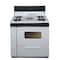 Premier Gas Range, Electronic Spark, 5 Open Burners, 36 inW x 46 inH x 26 inD, 3.91 cu. ft. Oven, White 805756 - alternate 2