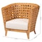 Bali & Pari Daiwa Bohemian Light Honey Ratan Accent Chair 250-13692-ZORO - alternate 7