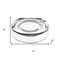 Homeroots Mouth Blown European Crystal Cigar Ash Tray 376144 - alternate 3