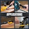 Powertec 10 Ft. Dust Collection Hose Kit w/ 5 Fittings for Woodworking Power Tools Home, Wet/Dry Shop Vacuums 70347 - alternate 4