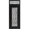 Vdomdoors Aluminum Door Iron 1600 Black Entry Steel Metal Classic Painted 36 x 92 (36 x 80+12)-Left Inswing IRON1600EXD-BLK-W36xH80+12-LH-I - alternate 3