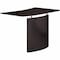 Mayline Left Hand Bridge, Medina, Mocha MNBDGLLDC - alternate 1