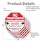 Signmission No Trespassing This Property Is Pro, 4 inch X 4 inch, Vinyl Decal, 5PK OC-D-5PACK-4-93 - alternate 3