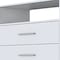Homeroots 31" White Four Drawer Dresser With Open Shelf 544014 - alternate 4