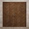 Sartodoors Sliding Closet Double Bi-fold Doors 96 x 80 inches, Ego 5005 Cognac Oak Veneer, Sturdy Tracks Mold EGO5005DBF-DKO-96x80 (4* 24x80) - alternate 4