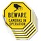 Signmission Beware Cameras in Operation, 6 inch X 6 inch, Vinyl Decal, 5PK OC-D-5PACK-6-23 - alternate 1