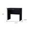 Homeroots 32" Black Wood Computer Desk 553548 - alternate 4