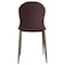 Leisuremod Mosaic Collection Modern Dining Chair in Plum Purple Fabric, 2PK MC44PR2 - alternate 8