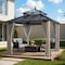 Sunjoy 10x10 Kingston PC Top Rectangular Gazebo A10204383000 - alternate 1