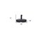Homeroots Black Plastic Umbrella Base 370594 - alternate 2