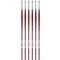 Da Vinci COLLEGE Student Brush, Synthetic, Acrylic & Oil, Round, Series 8730, Size 4, 6PK VA-8730_4 - alternate 1