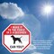 Signmission I Make It to The Fence In 2.8 Secon, 6 inch X 6 inch, Plastic Sign, 2PK OC-P-2PACK-6-61 - alternate 3