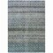 Homeroots 8' X 10' Teal Blue Light Blue And Gray Striped Washable Indoor Outdoor Area Rug 605696 - alternate 6