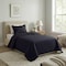 Lavish Home 2-Piece Twin Quilt Set Bedspread & Pillow Sham with Embossed Diamond Pattern Lightweight Quilt Set 66-001-TBL - alternate 4