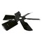 John Deere FAN 6 BLADE SUCKER, JOHN DEERE OEM AT87439 AT87439 - alternate 3