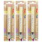 Pentel Milky Brush Pen, Pastel Yellow Ink, 3PK XGFHBPPGX - alternate 1