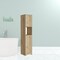 Homeroots 14" Natural Wood Freestanding Double Door Bathroom Vanity 543618 - alternate 5