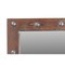 Homeroots 60" Wood Brown Rustic Solid Wood Window Pane Framed Accent Mirror 554709 - alternate 4