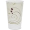 Dart Symphony Treated-Paper Cold Cups, 16 oz, White/Beige/Red, PK1000 RW16-J8000 - alternate 1