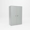 Pucel Two Door Center Partition Cabinet, 48 in W x 72 in H x 24 in D, Gray HDSC-4872-24-8-CP - alternate 1