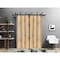 Sartodoors Barn Bypass Doors with 6.6ft Hardware, Planum 0010 Oak, Sturdy Heavy Duty Rails Kit Steel Set, Doub PLANUM0010BBB-DUB-6496 - alternate 1