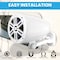 Pyle PyleUsa 5.25 in Waterproof Off-Road Speakers PLMRWK59WT - alternate 4