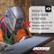 Jackson Safety Insight Vari AutoDark Welding Helmet, HSL100 Black 46129 - alternate 4