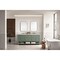 James Martin Vanities Breckenridge 72" Dbl Vanity, Smokey Celadon, w/3 CM Siberian Silestone Top w/FreePower WirelessCharge 330-V72-SC-FSFR - alternate 7