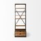 Homeroots 94" Brown Copper and Wood Ladder Bookcase 380586 - alternate 5
