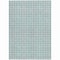 Homeroots 8' X 10' Teal Blue And Ivory Geometric Washable Indoor Outdoor Area Rug 614782 - alternate 5