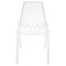 Leisuremod Acken Plastic Dining Side Chair, White, 4PK ACK18W4 - alternate 6