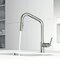Vigo Utopia Single Handle Pull-Down Sprayer Kitchen Bar Faucet in Stainless Steel VG02038ST - alternate 4