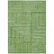 Homeroots 10' X 14' Green And Ivory Geometric Washable Indoor Outdoor Area Rug 600821 - alternate 5