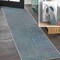Jonathan Y Twyla Classic Solid Low-Pile Machine-Washable Blue 2 ft. x 8 ft. Runner Rug WSH300B-28 - alternate 1