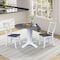 Whitewood Industries Extension Dining Tables, 45 in L, 38 in H, Parawood, 3 Piece K05-42DPT-23-C613-2 - alternate 5