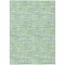 Homeroots 10' X 14' Mint Green Blue And Beige Abstract Washable Indoor Outdoor Area Rug 602574 - alternate 1