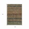 Homeroots 5' X 8' Brown And Gray Striped Washable Indoor Outdoor Area Rug 615831 - alternate 6