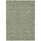 Homeroots 9' X 12' Sage Gray And Ivory Polka Dot Washable Indoor Outdoor Area Rug 599080 - alternate 4