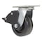 Vestil Phenolic Swivel With Total Brake Caster 5 In. Diameter x 2 In. Width 1000 Lb. Capacity Black CST-VE-5X2PH-SWTB - alternate 4