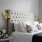 Jonathan Y Hudson 6.5" 1-Light Farmhouse Bohemian Iron LED Sconce, Brass Gold, 2PK JYL9911A-SET2 - alternate 6