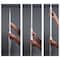 Safetywhips Warning Whip Telescoping Whip with Flag, White Whip, Orange Flag, Yellow Reflective X, 79 Length TW11D-X - alternate 3