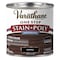 Varathane One Step Water-Based Wood Stain and Polyurethane, Ebony, 1/2 Pint 384358 - alternate 1