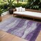 Homeroots 10' X 14' Lavender And Purple Abstract Washable Indoor Outdoor Area Rug 604988 - alternate 1