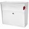 Mail Boss Metro Locking Wall-Mount Mailbox, Alpine White, 14/16-Gauge Steel 805940 - alternate 1